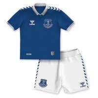 Maglie da calcio Everton Vitaliy Mykolenko #19 Prima Maglia Bambino 2023-24 Manica Corta (+ Pantaloni corti)